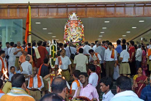 Ganeshotsavas at Sanghaniketan